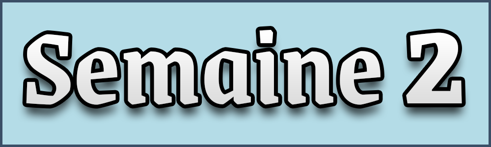 Semaine 2 image