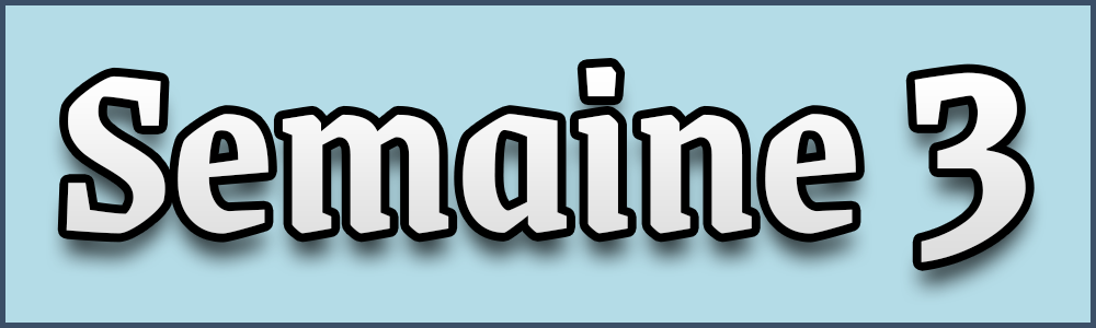 Semaine 3 image